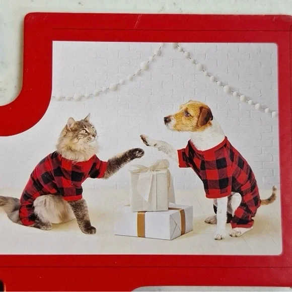 NWT Buffalo Check Dog / Cat Pajamas, Black/Red - Wondershop - Picture 16 of 16